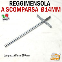 Carica l'immagine nel visualizzatore di Gallery, mensolona nascosta lunga