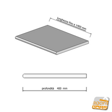 Carica l'immagine nel visualizzatore di Gallery, Pannello Ripiano Legno Mensola su misura