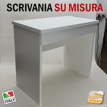 Load image into Gallery viewer, SCRIVANIA SU MISURA CON CASSETTO alta qualità