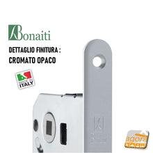 Carica l'immagine nel visualizzatore di Gallery, serrature per porte scorrevoli scrigno per bagno finitusa acciaio satinato opaco cromo