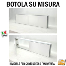 Carica l'immagine nel visualizzatore di Gallery, BOTOLE PER CARTONGESSO MURATURA SU MISURA MISURE PERSONALIZZATE COSTRUITA A PROGETTO DISEGNO