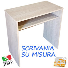 Load image into Gallery viewer, SCRIVANIA SU MISURA CON PIANETTO DIMENSIONI A SCELTA PERSONALIZZATA TABLE PIANO