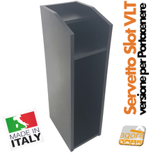 Carica l'immagine nel visualizzatore di Gallery, Servetto Divisorio Tavolino per Slot Machines Sala Giochi Distanziale Table Slot versione con posacenere portacenere