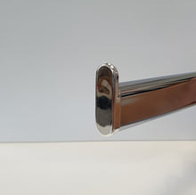 Carica l'immagine nel visualizzatore di Gallery, TAPPI TAPPO FERMACAPO ABS CROMATO X TUBO OVALE 25x12mm X GANCI NEGOZIO