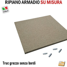 Carica l'immagine nel visualizzatore di Gallery, truc grezzo ripiano armadio su misura dimensioni personalizzate legno pannelli falegnameria per armadi mobili colonne pensili a misura personalizzati produzione