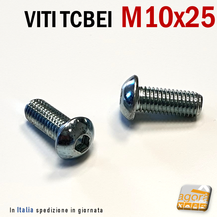 Vite In Ergal Carena Testa Bombata Tcbei M6X15 Arancione - Foto 11