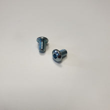 Carica l'immagine nel visualizzatore di Gallery, brugola viti metriche filettate testa bombata esagono incassato tcbei m8x12 zincato bianco