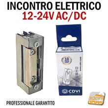 Carica l'immagine nel visualizzatore di Gallery, Riscontro ELETTRICO di sicurezza incontro da interno-esterno 10-24V AC/DC mm 68x21x28