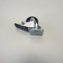 Carica l'immagine nel visualizzatore di Gallery, RUOTE RUOTA GIREVOLE D40mm NERA Con PIASTRA 40x40 AVO SC220T CON FRENO aldo valsecchi avo 2