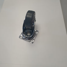 Carica l'immagine nel visualizzatore di Gallery, RUOTE RUOTA GIREVOLE D60mm GRIGIA CON PIASTRA 60x60 ANTITRACCIA CROMATA AVO TREKI foto reake