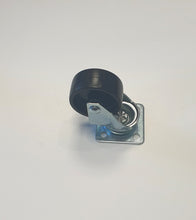 Carica l'immagine nel visualizzatore di Gallery, RUOTE RUOTA GIREVOLE D40mm NERA Con PIASTRA 40x40 AVO SC220T SENZA FRENO aldo valsecchi avo 3