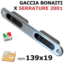 Carica l'immagine nel visualizzatore di Gallery, Riscontro Gaccia Cromo Sat G220 Bonaiti 139x19 x Serrature 2001 Meccaniche