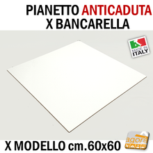 Carica l'immagine nel visualizzatore di Gallery, PIANETTO ANTICADUTA X BANCARELLA PIEGHEVOLE ESPOSITIVA PER NEGOZI cm 60x60