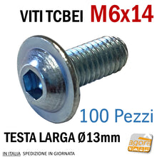 Carica l'immagine nel visualizzatore di Gallery, viti metriche con finta rondella