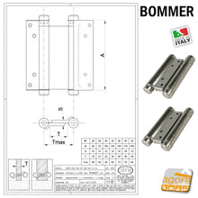Carica l'immagine nel visualizzatore di Gallery, cerniere bommer cerniera ibfm

