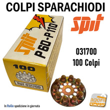Carica l'immagine nel visualizzatore di Gallery, Confezione da 10 dischi con 10 cariche di polvere 6,3/10 medio Giallo SPIT - 031700
