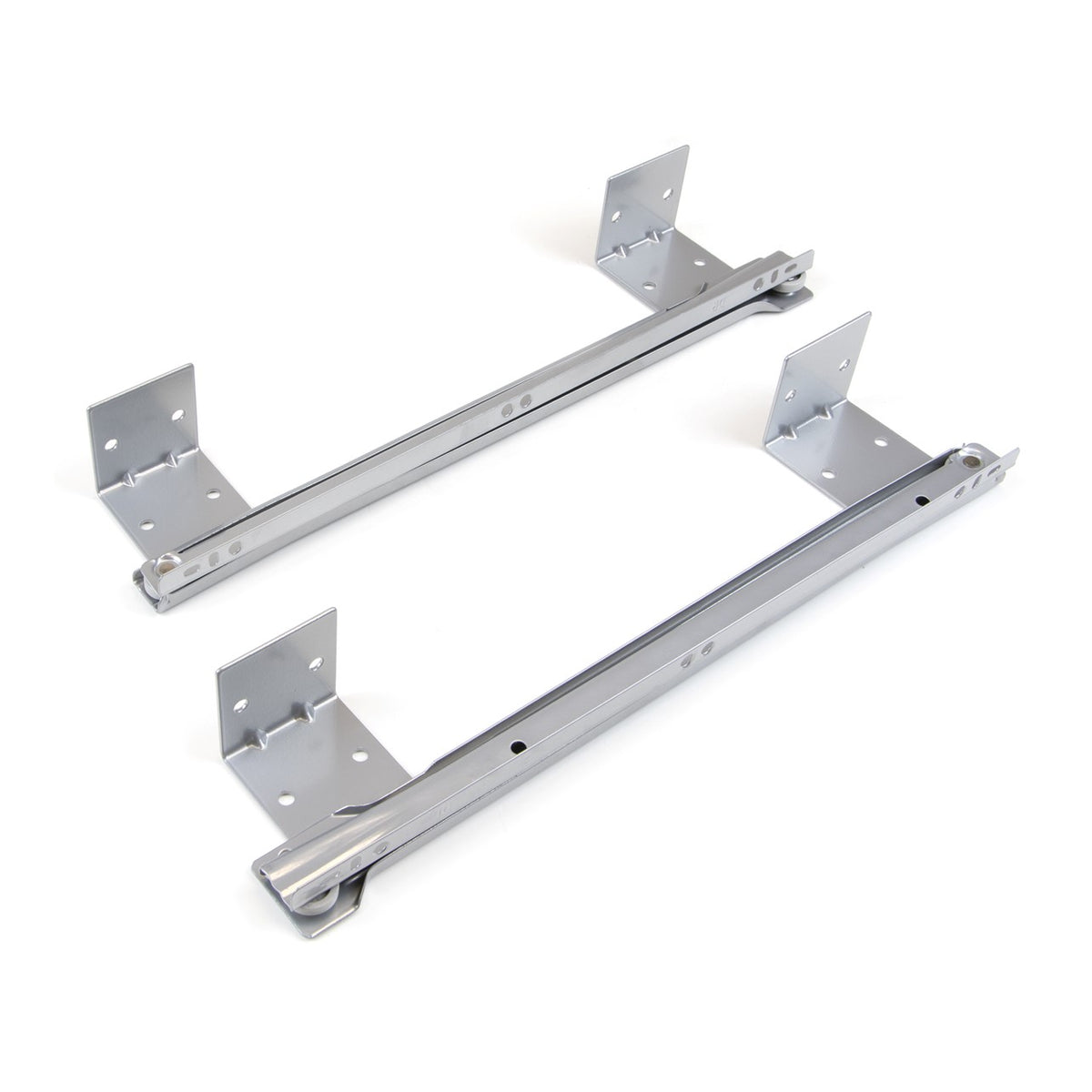 DEEP EXTRACTABLE UNDER-TABLE KEYBOARD RACK GUIDE. 35CM X DESK TOP SHEL ...