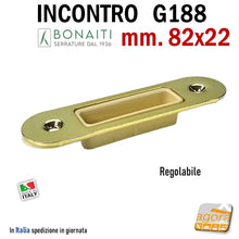 Carica l'immagine nel visualizzatore di Gallery, 4G18800015 + AY709000D Bonaiti G188 Pozzetto 709 Ottonata
