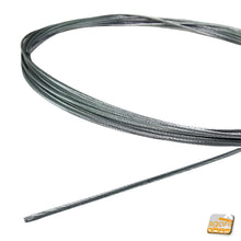 Carica l'immagine nel visualizzatore di Gallery, fune intrecciata acciaio zincato cavetto acciaio cavi intrecciati zincati filo fili metallo cavo acciaio
