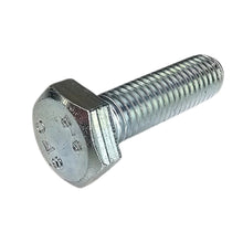 Load image into Gallery viewer, vite TE viti testa esagonale bulloni filettati bullone metrico zincato filetto totale UNI5739 8.8 bulloneria filettata metrica
