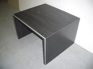 Under Table for Shop Cm.90x80x65h Fin.wenge 'with anodized aluminum profiles