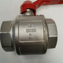 Load image into Gallery viewer, BALL VALVE 3&quot;FF (FEMALE - FEMALE) COMPLETE WITH NEW WATER HYDRAULIC LEVER
