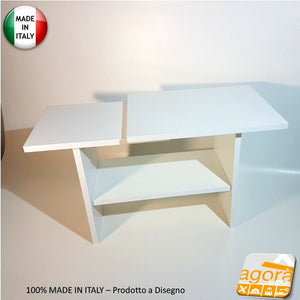 Tavolino Comodino Panchetta Servetto x Stampante Ufficio Relax Soggiorno LEVEL pc