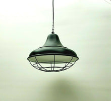 Load image into Gallery viewer, 2pcs INDUSTRIAL STYLE SUSPENSION CHANDELIER DIAM. 45CM E27 W/GRID USED
