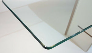 GLASS SHELF CRYSTAL SHELF CM.24X116 THICKNESS 8MM ANG.RAG AND BEVELLED TRANSPARENT