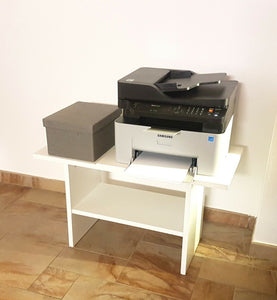Tavolino Comodino Panchetta Servetto x Stampante Ufficio Relax Soggiorno LEVEL printer