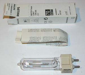 Lampada Philips Master Colour CDM-TD 70w/830 G12 per faro da negozio e locale attacco bispina G12 con i 2 perni per sostituzione lampade negozi