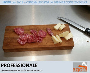 Tagliere da cucina in Legno professionale Piccolo Teglia Vassoio Tavoletta ITALY