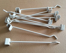 Load image into Gallery viewer, 10pcs HOOK HOOKS CM.25 EQUIPMENT STORE x bar 30x15 wire D6 B.CO USED.
