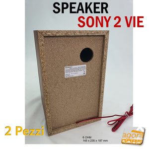 Sony SS-CNEZ50 casse acustiche audio speaker per radio