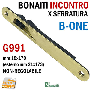 Striker Gaccia G991 Bonaiti 18x170 21x173 cr.sat not adjustable x B-ONE Magnetic Locks