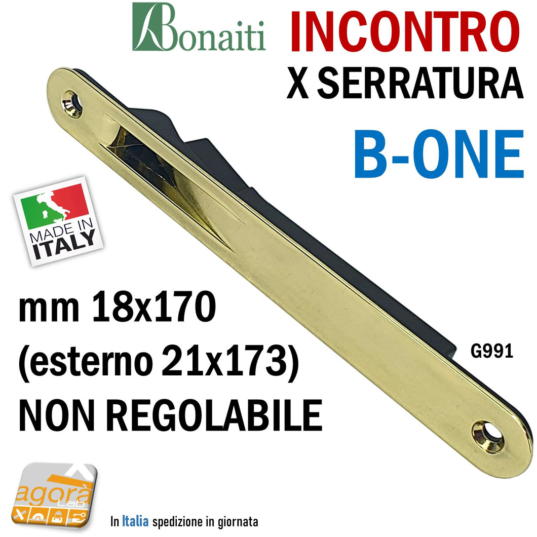 Striker Gaccia G991 Bonaiti 18x170 21x173 cr.sat not adjustable x B-ONE Magnetic Locks