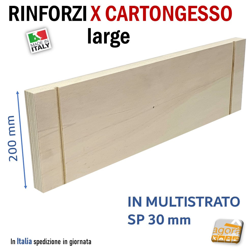 rinforzi per parete in cartongesso in legno vero adatti per umidità esterno robusti per carichi pesanti per montante a c pareti 