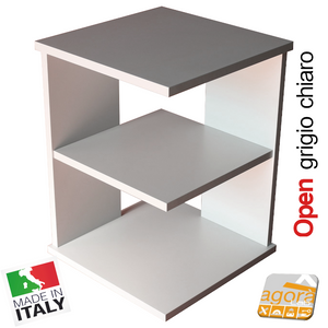 Tavolino Sala Open Tavolo Multiuso Table Servetto Multifunzione Design x Divano cm. 37x37x50H.