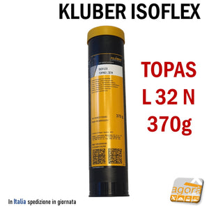 GREASE LUBRICANT KLUBER ISOFLEX TOPAS L32N art.0042270590 CARTRIDGE 370GR