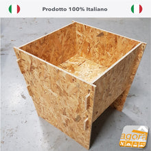 Load image into Gallery viewer, FOLDING COUNTER 60x60 EXHIBITOR BASKET BASKET WITH MOBILE SHELF X SHOPS.
