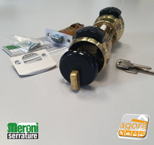 Load image into Gallery viewer, PRIZE-OPEN DOOR LOCK WITH KEY MERONI TB-60 E60 BRASS 13 US3 OFFICE ENTRANCE
